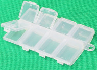 Коробка Kosadaka TB-S23-CL, 10.5*5.5*1см для крючков и мелочей, прозрачная Коробка Kosadaka TB-S23-CL, 10.5*5.5*1см для крючков и мелочей, прозрачная