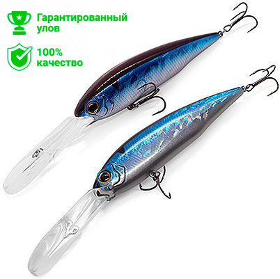 Воблер Kosadaka Gold Digger DD 110F, плав., 110мм, 32г, 6-9м, цв.BLU