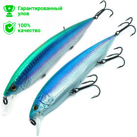 Воблер Kosadaka KANATA XS 160SP сусп., 160мм, 32.4г, 0-1м, цв.BSP Воблер Kosadaka KANATA XS 160SP сусп., 160мм, 32.4г, 0-1м, цв.BSP