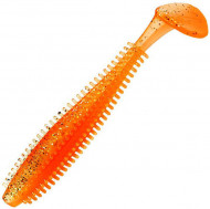 Виброхвост Kosadaka SPIKEY SHAD 120, 4шт., цвет ORG
