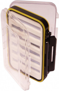 Коробка Kosadaka TB-S29-CL, 15*10*4.5см для мушек, герметичная, двухсторонняя