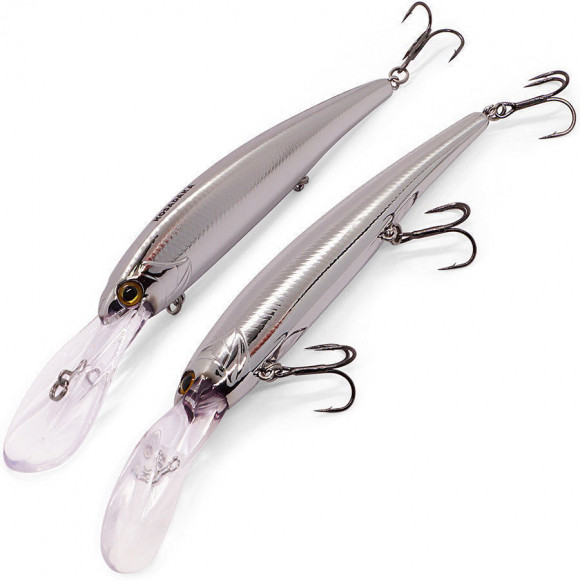 Воблер Kosadaka Bandit Deep XL 100F, плав., 100мм, 18г, 4-7м, цв.SIL Воблер Kosadaka Bandit Deep XL 100F, плав., 100мм, 18г, 4-7м, цв.SIL