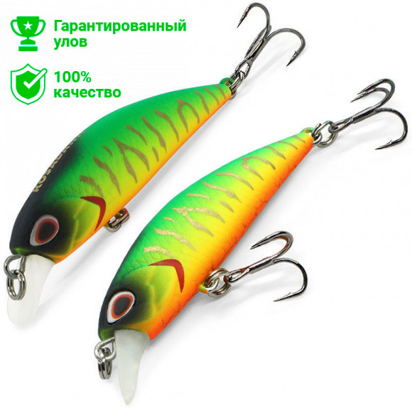 Воблер Kosadaka JAX Minnow xs 45F плав., 45мм, 2.4г, 0.1-0.4м, цв.MHT Воблер Kosadaka JAX Minnow xs 45F плав., 45мм, 2.4г, 0.1-0.4м, цв.MHT