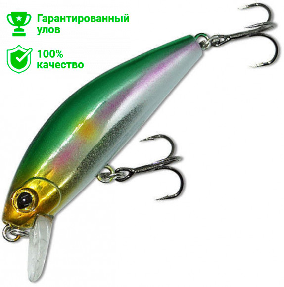 Воблер Kosadaka M-Minnow xs 50F плав., 50мм, 4.1г, 0.3-1.0м, цв.CGA
