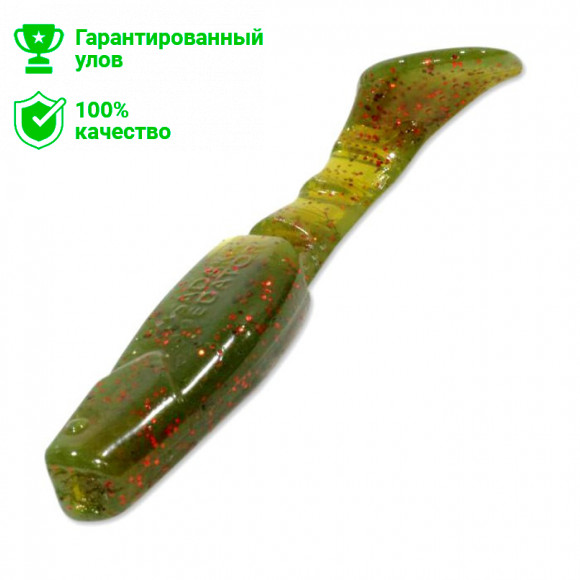 Мягкая приманка ПЛАВАЮЩАЯ Kosadaka Predator F90мм, цв. OD (3шт.)