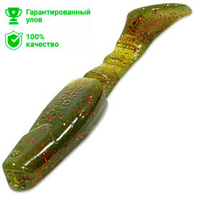 Мягкая приманка ПЛАВАЮЩАЯ Kosadaka Predator F90мм, цв. OD (3шт.)