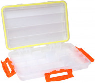 Коробка Kosadaka TB-S20B-CL, 35.5*22*5.3см для приманок, герметичная, прозрачная