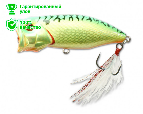 Воблер Kosadaka SOL popper 65 поверхн., 65мм, 10.6г, цв.HT