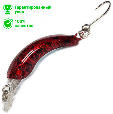 Воблер Kosadaka BEE xs 30F плав., 30мм, 1.4г, 0.1-0.4м, цв.DR