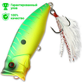 Воблер Kosadaka SOL popper 65 поверхн., 65мм, 10.6г, цв.MHT