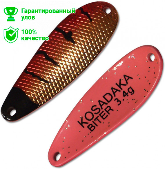 Блесна Kosadaka Trout Police BITER 3.4g, 37mm, цвет AI43