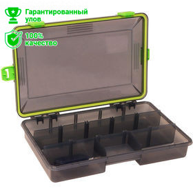Коробка Kosadaka TB-S33B-SMK, 28*18*5см для приманок, герметичная, дымчатая