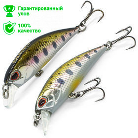 Воблер Kosadaka JAX Minnow xs 45F плав., 45мм, 2.4г, 0.1-0.4м, цв.NCR