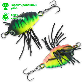 Воблер Kosadaka NotoBug 22F поверхностный, 22мм, 1.9г, м, цв.L23 Воблер Kosadaka NotoBug 22F поверхностный, 22мм, 1.9г, м, цв.L23