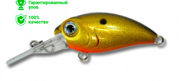 Воблер Kosadaka ROGER Deep плав., 36мм, 3,80г, 2,8-3,2м, цв.HGBL