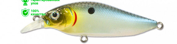Воблер Kosadaka INBORN XS 60F плав., 60мм, 6.45г., 0.3-0.7м, цв.PSSH