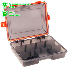 Коробка Kosadaka TB-S33S-SMK, 23*18*5см для приманок, герметичная, дымчатая