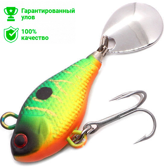 Джиг-спиннер Kosadaka FISH DARTS FS1-14 30mm, 14g, цвет MHT2