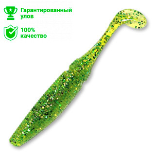 Мягкая приманка Kosadaka HART Shad 75, 75мм, цв. GR (4шт.)