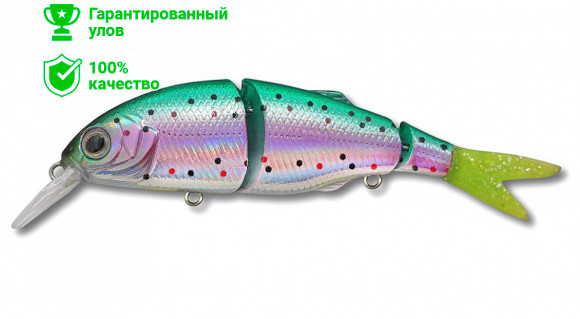 Воблер Kosadaka CONVOY XS 90F плав., 90мм, 7.9г., 0.1-0.7м, цв.TR