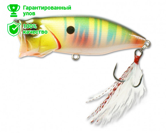 Воблер Kosadaka SOL popper 65 поверхн., 65мм, 10.6г, цв.PNT