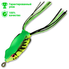 Приманка-незацепл. мягк. оснащ. плав. Лягушка имит.лапок LF21 45mm, 7g, цвет C43 (Kosadaka) Приманка-незацепл. мягк. оснащ. плав. Лягушка имит.лапок LF21 45mm, 7g, цвет C43 (Kosadaka)