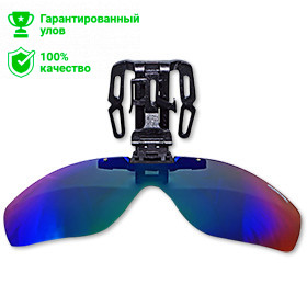 Накладка Clip-on-Clap поляризационная на бейсболку Revo (Cиний)(KOSADAKA)