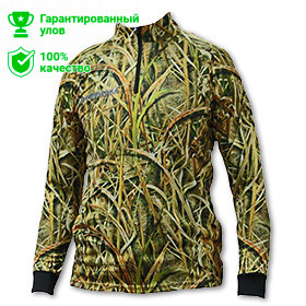 Футболка "Camouflage" Sunblock, размер XL, UV защита, дл.рукав (Kosadaka)