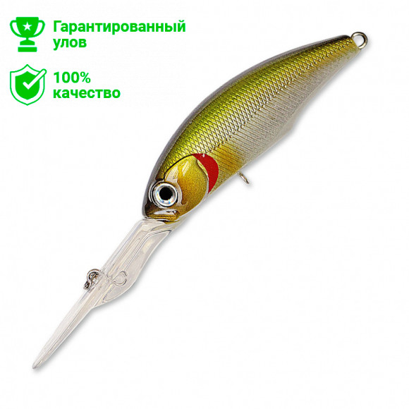 Воблер Kosadaka KURADO DD плав., 60мм, 7.5г., 2.5-3.5м, цв.AY