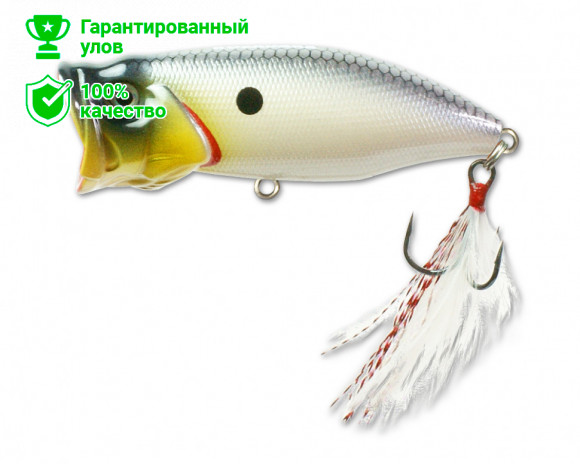 Воблер Kosadaka SOL popper 65 поверхн., 65мм, 10.6г, цв.PSSH