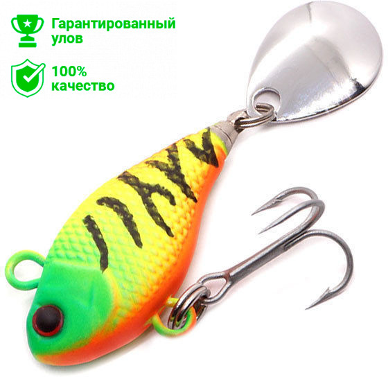Джиг-спиннер Kosadaka FISH DARTS FS1-14 30mm, 14g, цвет TT