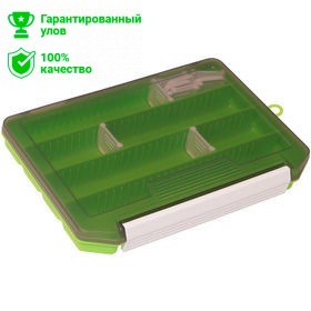 Коробка Kosadaka TB-S39-GRN, 21*14.5*2.5см для приманок, зелёная