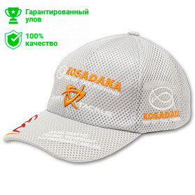 Бейсболка Kosadaka Smart Tackle сетчатая серая