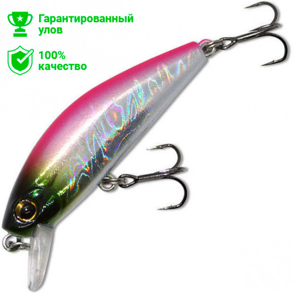 Воблер Kosadaka M-Minnow xs 50F плав., 50мм, 4.1г, 0.3-1.0м, цв.ROK