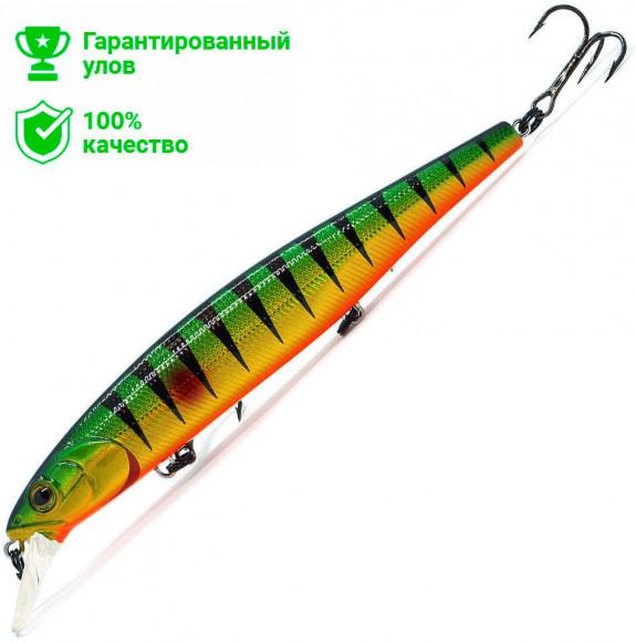 Воблер Kosadaka SQUAD XS 128SP сусп., 128мм, 22.1г, 0-1м, цв.PC