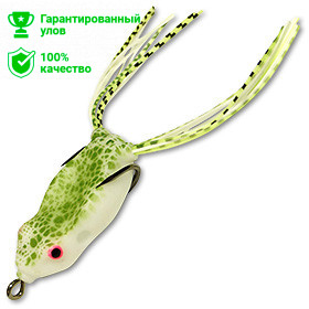 Приманка-незацепл. мягк. оснащ. плав. Лягушка имит.лапок LF21 45mm, 7g, цвет C45 (Kosadaka) Приманка-незацепл. мягк. оснащ. плав. Лягушка имит.лапок LF21 45mm, 7g, цвет C45 (Kosadaka)