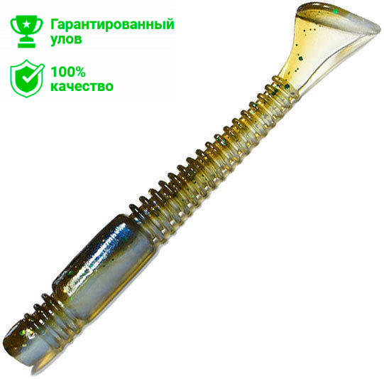 Виброхвост Kosadaka TIOGA 75, 10шт., цвет BBR