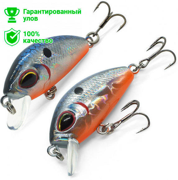 Воблер Kosadaka L-MINNOW xs 33S тонущий, 33мм, 3.1г, цв.GTC Воблер Kosadaka L-MINNOW xs 33S тонущий, 33мм, 3.1г, цв.GTC