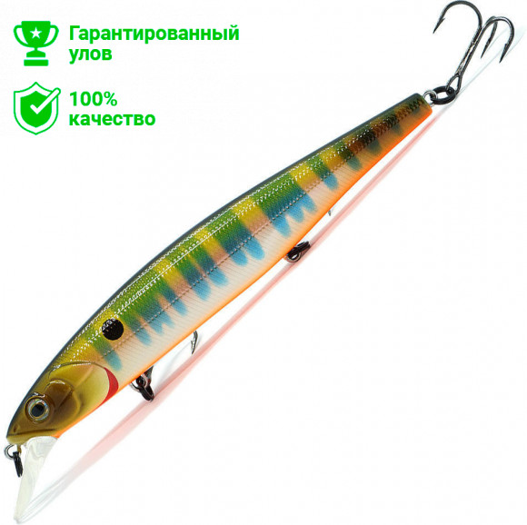 Воблер Kosadaka SQUAD XS 128SP сусп., 128мм, 22.1г, 0-1м, цв.PNT