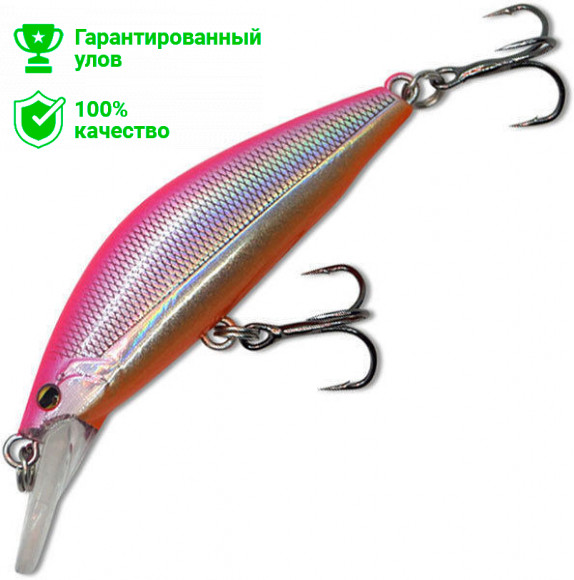Воблер Kosadaka Cron xs 50F плав., 50мм, 3.5г, 0.7-1.4м, цв.GTM