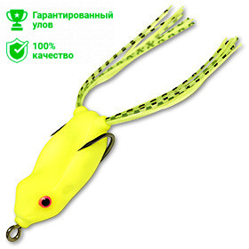 Приманка-незацепл. мягк. оснащ. плав. Лягушка имит.лапок LF21 45mm, 7g, цвет C46 (Kosadaka) Приманка-незацепл. мягк. оснащ. плав. Лягушка имит.лапок LF21 45mm, 7g, цвет C46 (Kosadaka)
