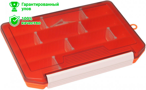Коробка Kosadaka TB-S39-OR, 21*14.5*2.5см для приманок, оранжевая
