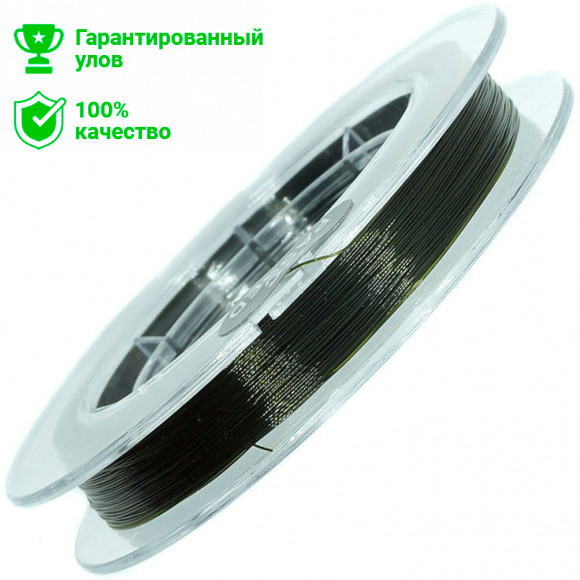 Леска Kosadaka "SUPER LINE Discovery" 100м, цв.тёмн.зелёный, 0,14мм, 1,85кг