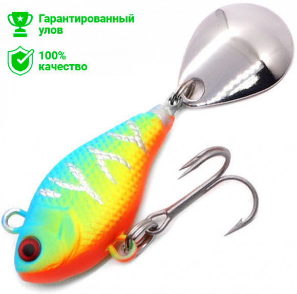 Джиг-спиннер Kosadaka FISH DARTS FS1-21 35mm, 21g, цвет REV
