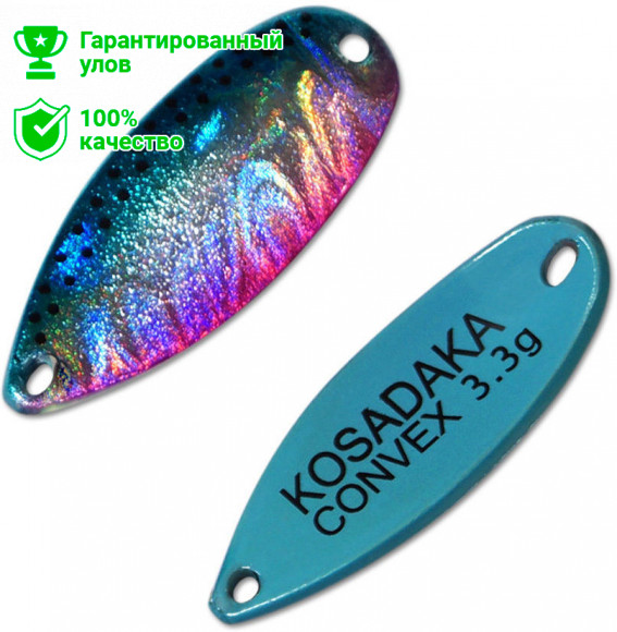 Блесна Kosadaka Trout Police CONVEX 3.3g, 32mm, цвет AC01