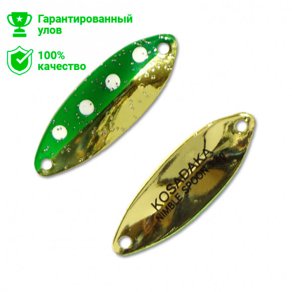 Блесна Kosadaka Trout Police NIMBLE SPOON 1.8g, 27mm, цвет K02