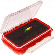 Коробка Kosadaka TB-S52-R, 17.5*10.5*4.3см для приманок, герметичная, двухсторонняя, красная Коробка Kosadaka TB-S52-R, 17.5*10.5*4.3см для приманок, герметичная, двухсторонняя, красная