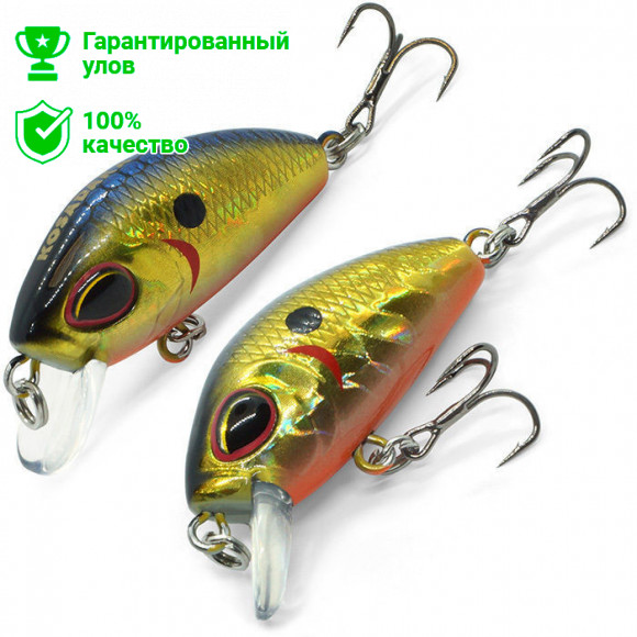 Воблер Kosadaka L-MINNOW xs 33S тонущий, 33мм, 3.1г, цв.HGBL