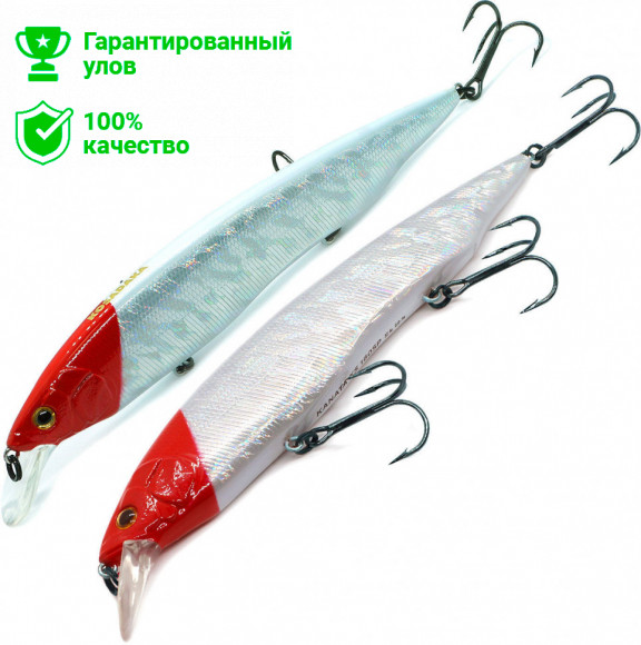 Воблер Kosadaka KANATA XS 160SP сусп., 160мм, 32.4г, 0-1м, цв.RH