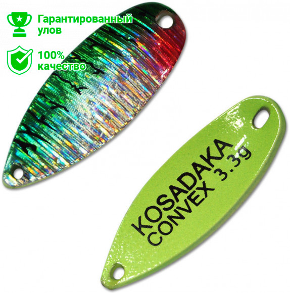 Блесна Kosadaka Trout Police CONVEX 3.3g, 32mm, цвет AD02